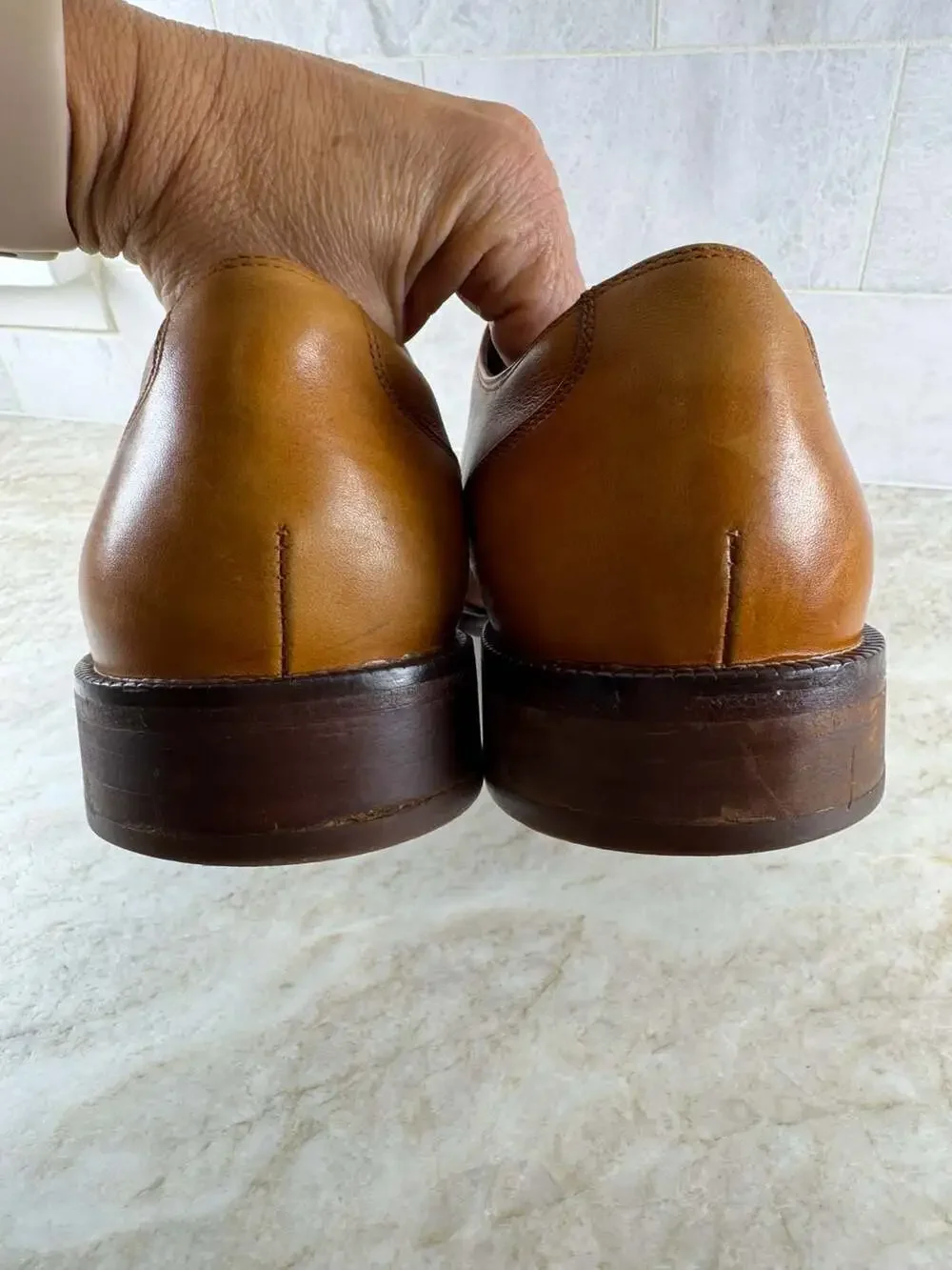 Cole Haan Williams Cap Toe Oxford Dress Shoes Brown Leather Men’s 11.5M